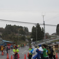 東日本大震災の被災地から九州にエール…気仙沼大島つばきマラソンの参加者