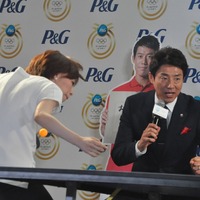 P＆Gが母の日イベントを開催。松岡修造、石川佳純が登壇（2016年5月8日）