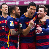 バルセロナがエスパニョールに5-0の大勝（2016年5月8日）