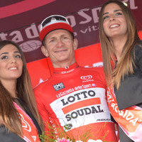 ジロ・デ・イタリア第7ステージを制したロット・スーダルのアンドレ・グライペル（ドイツ）