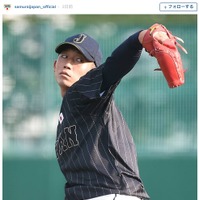 侍ジャパン、社会人代表時代のロッテ・関谷亮太の勇姿を公開 画像