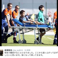 サッカーU-23日本代表・岩波拓也、左ヒザ靱帯損傷で離脱「必ず復帰したい」 画像