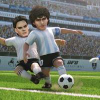 マラドーナ、サッカーゲーム「BFB」最新作のイメージキャラクターに決定 画像