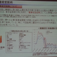 経産省と東証は、健康経営に積極的に取り組む22社の「健康経営銘柄」を選定