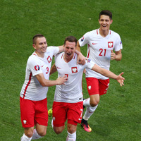 EUROでポーランドが初勝利（2016年6月12日）