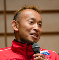 スポーツオブハート代表理事のプロ車いすランナーの廣道純（2016年6月13日）