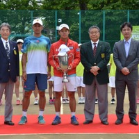 男子プロテニス大会「軽井沢フューチャーズ」…韓国のイ・ダクヒが優勝 画像