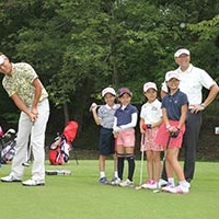 プロがゴルフを教える「夏季ダンロップジュニアゴルフスクール」開催