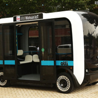 3Dプリンター製の自動運転バス「Olli」登場…IBMの人工知能「Watson」搭載 画像