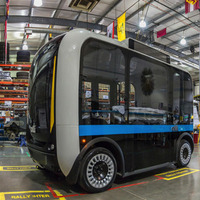 IBMの人工知能「Watson」を搭載！3Dプリンター製の自動運転バス「Olli」登場