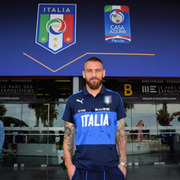 サッカーイタリア代表のダニエレ・デ・ロッシ 参考画像（2016年6月20日）