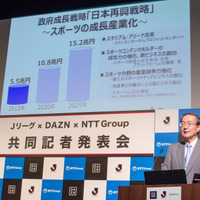 Jリーグ、DAZN、NTTグループの3社が「スマートスタジアム事業」協業契約を締結（2016年7月20日）