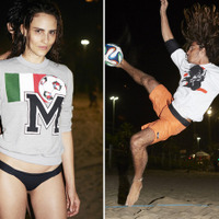【FIFAワールドカップ2014ブラジル】大会直前にファッションデザイナーがドリームチーム？限定スウェット 画像
