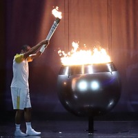 【リオ2016】フェンシング・西岡詩穂、「オリンピックの開会式はすごかった」 画像