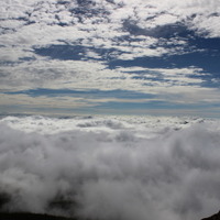 乗鞍岳から見る雲海。