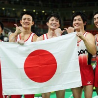 【リオ2016】体操男子・日本が金メダル獲得！…白井健三「夢みたい」 画像