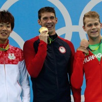【リオ2016】坂井聖人が銀、800ｍリレーで銅獲得…北島康介が競泳メダルラッシュを祝福 画像