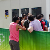 リオデジャネイロ五輪のチケット売り場 参考画像（2016年8月7日）