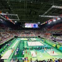 リオデジャネイロ五輪が開幕。会場には多くの観客が訪れている（2016年8月6日）