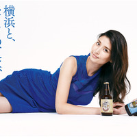 ベイスターズ醸造ビール、橋本マナミとコラボ…ポスター発表 画像