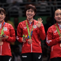 【リオ2016】有吉弘行「福原さんグッときました」…卓球、女子団体で銅メダル！ 画像