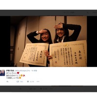 フィギュア・本田真凜、15歳の誕生日に卓球・伊藤美誠が祝福…平昌五輪へ意気込みも