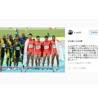 【リオ2016】陸上・ケンブリッジ飛鳥「最高の気分！」…東京五輪は個人でのメダル目標に