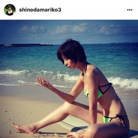 #篠田麻里子、久々のビキニ姿に19万の「いいね！」 画像