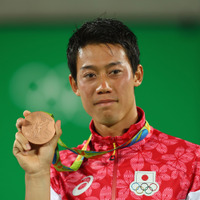 テニス男子シングルスで錦織圭が銅メダルを獲得（2016年8月14日）