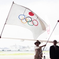 五輪旗、52年ぶりの東京の風…羽田格納庫から東京2020の足音 画像