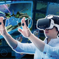 スマホで楽しめるVR体験機「BotsNew VR」ジェスチャーで操作が可能 画像
