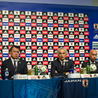 サッカー日本代表を発表するバヒド・ハリルホジッチ監督（2016年8月25日）