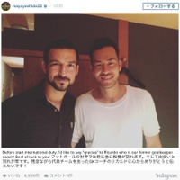 吉田麻也、サッカーは出会いと別れが常…元日本代表GKコーチに「心からありがとう！」 画像