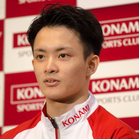 体操日本代表の田中佑典（2016年7月1日）