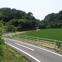 かつての奥松島自転車道で、最も景色を楽しめた区間。今は立ち入ることもできない