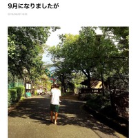 ガンバ大阪・遠藤保仁、残暑見舞い「まだまだ夏ですね」…父親の姿にファンほっこり 画像