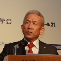 ベネッセホールディングス 代表取締役会長兼社長 原田泳幸氏（過去取材時のようす）