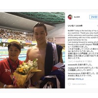 松田丈志、現役最後のレースは3位…「最後に日本の皆さんの前で泳げて本当に良かった」 画像
