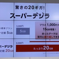 20ギガのサービスは翌月繰越と海外共通が売り