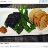 田中理恵、夜ご飯は焼き野菜…「姫の食事ヘルシー」とファンの声 画像