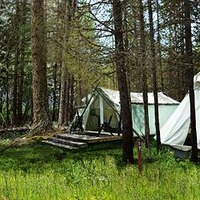 Glacier Under Canvas