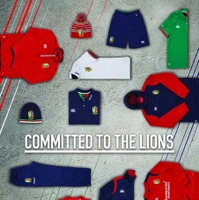 英国ラグビーオールスターチーム「LIONS」レプリカ販売