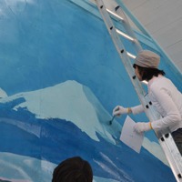 日本唯一の女性銭湯ペンキ絵師が描く世界遺産「富士山」一周年記念イベント