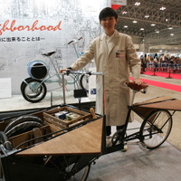 東京サイクルデザイン専門学校の生徒が製作するオリジナルバイクも注目されていた