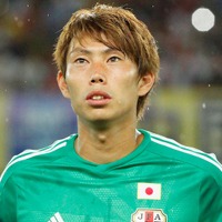 サッカー日本代表の東口順昭 参考画像（2015年8月9日）
