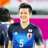 サッカー日本代表の植田直通 参考画像（2016年1月26日）
