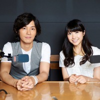 TOKYO FM『TOYOTA Athlete Beat』パーソナリティーの藤木直人（左）と伊藤友里