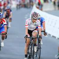 世界選手権女子ロードレースに出場した吉川美穂