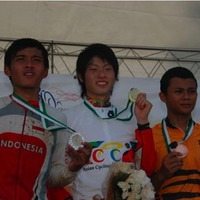 　11月8日にマレーシアのメカラで開催されたMTBアジア選手権で、今大会から誕生したダウンヒル男子のジュニアクラスで清水一輝（17＝アキファクトリー）が優勝し、初代チャンピオンの栄冠を勝ち取った。清水は全日本選手権大会ダウンヒル男子ジュニアクラスで優勝するな