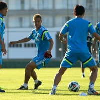 日本代表の練習　(c) Getty Images